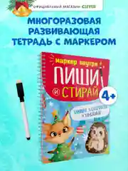 Пиши и стирай! Зимние лабиринты и ходилки