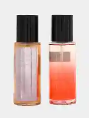 Пудровый спрей для тела, парфюмированный, подарочный набор Victoria Secret I love shimmer, 2 штуки