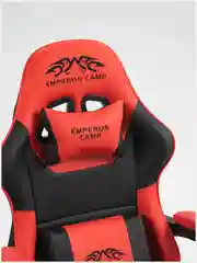 Красный игровое компьютерное кресло Emperor Camp с функцией вибромассажа