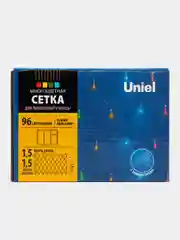 Гирлянда новогодняя, сетка многоцветная, 1,5*1,5м 3,6 Вт, Ip44