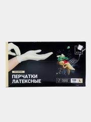 Перчатки латексные неопудренные 50 пар