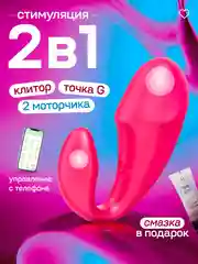 Вибратор женский "Умное виброяйцо", с дистанционным управлением, 2 моторчика