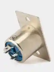 Разъем XLR штекер на корпус метал. (157)