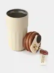 Коричневый термокружка для кофе и чая в подарок