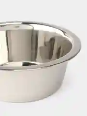 Миска металлическая для животных 0.35 из нержавеющей стали