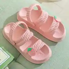 Розовый женские шлепанцы