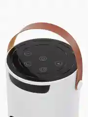 Белый электрический инфракрасный обогреватель напольный, настольный/ Тепловентилятор