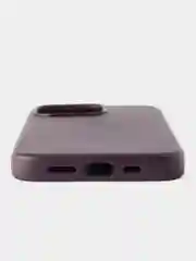 Тёмно-бордовый кожаный чехол Leather Case для iPhone 13 Pro с функцией MagSafe