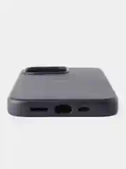 Темно-синий кожаный чехол Leather Case для iPhone 13 Pro с функцией MagSafe