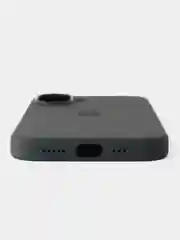 Черный iphone 16 silicon case/силиконовый чехол MagSafe для iPhone 16