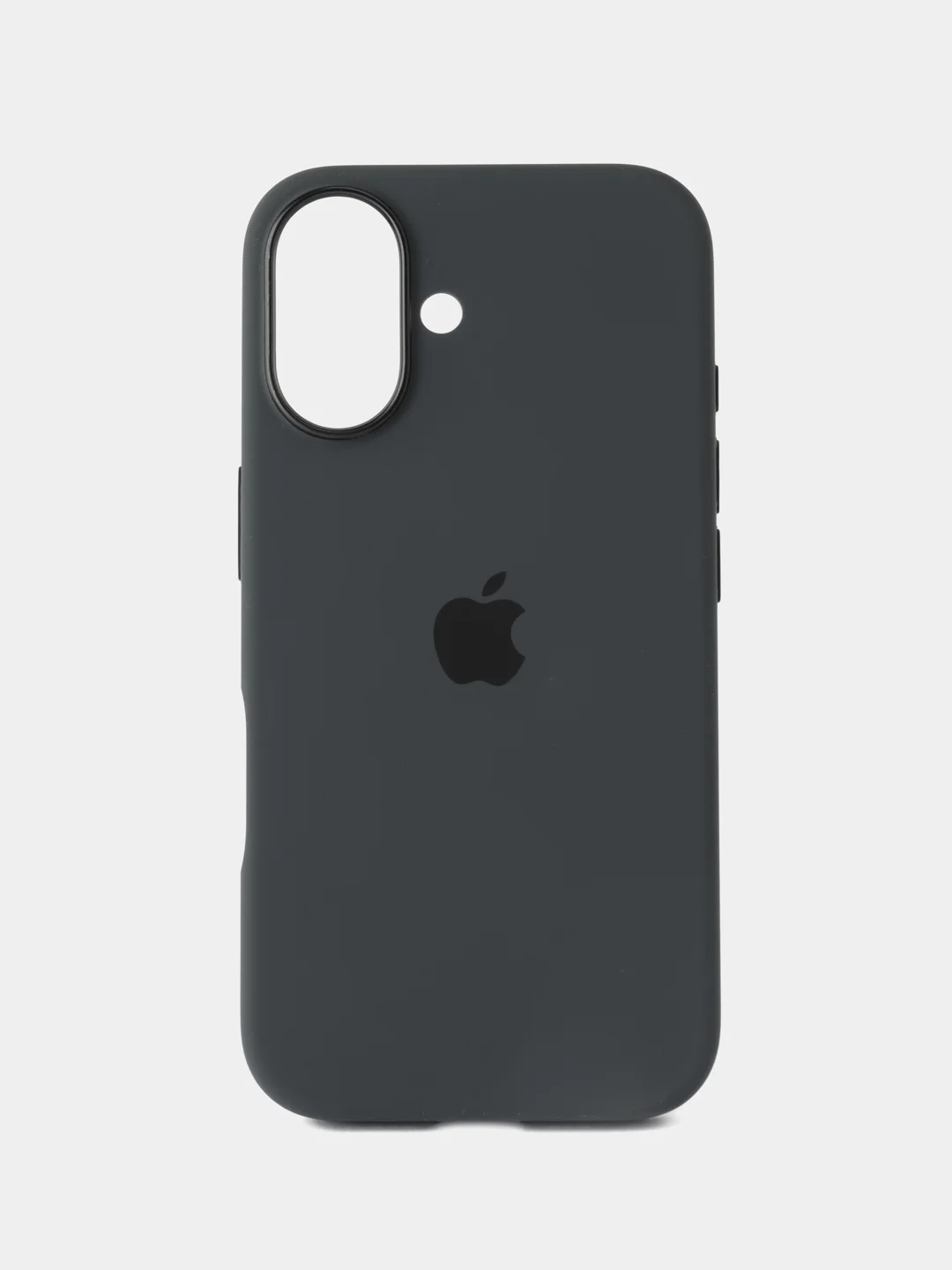 Черный iphone 16 silicon case/силиконовый чехол MagSafe для iPhone 16