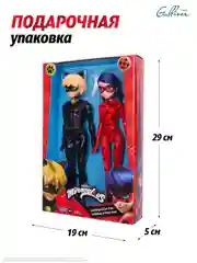 Черный куклы "Леди Баг и Супер-кот"  27 см - 2шт., 50275