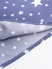 Голубой постельное белье, 1,5-спальный, 2-спальное, евро