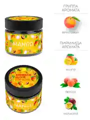 Манго маракуйя BAGO home Ароматическая свеча в стекле 80 г