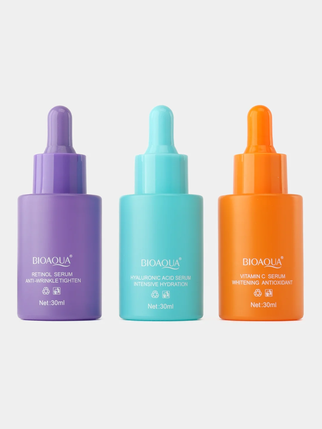 Сыворотка для лица набор из 3 шт Bioaqua