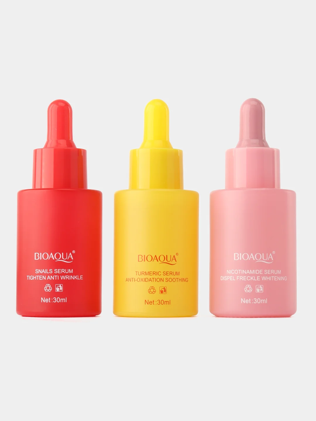 Сыворотка для лица набор из 3 шт Bioaqua