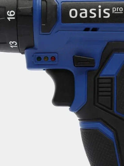 Голубой аккумуляторный шуруповерт "Oasis" ASU-18V Pro