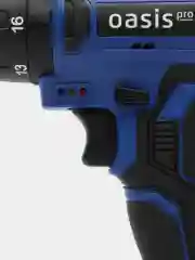 Голубой аккумуляторный шуруповерт "Oasis" ASU-18V Pro