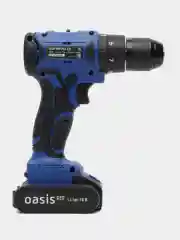 Голубой аккумуляторный шуруповерт "Oasis" ASU-18V Pro
