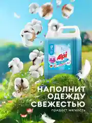 Набор Гель для стирки с пятновыводителем GRASS Alpi Duo и Кондиционер для белья Eva FLOWER