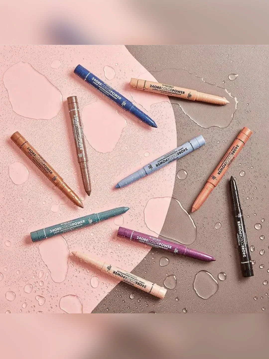 DEBORAH Тени карандаш стойкие 24ORE COLOR POWER EYESHADOW тон 09 ночной синий