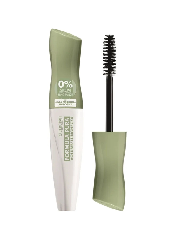 DEBORAH Тушь для ресниц Объем и длина FORMULA PURA MASCARA VOLUME & LUNGHEZZA тон черный