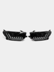 Фары Lada Granta FL Audi BI-LED линзованные. Лада Гранта ФЛ в стиле Ауди)