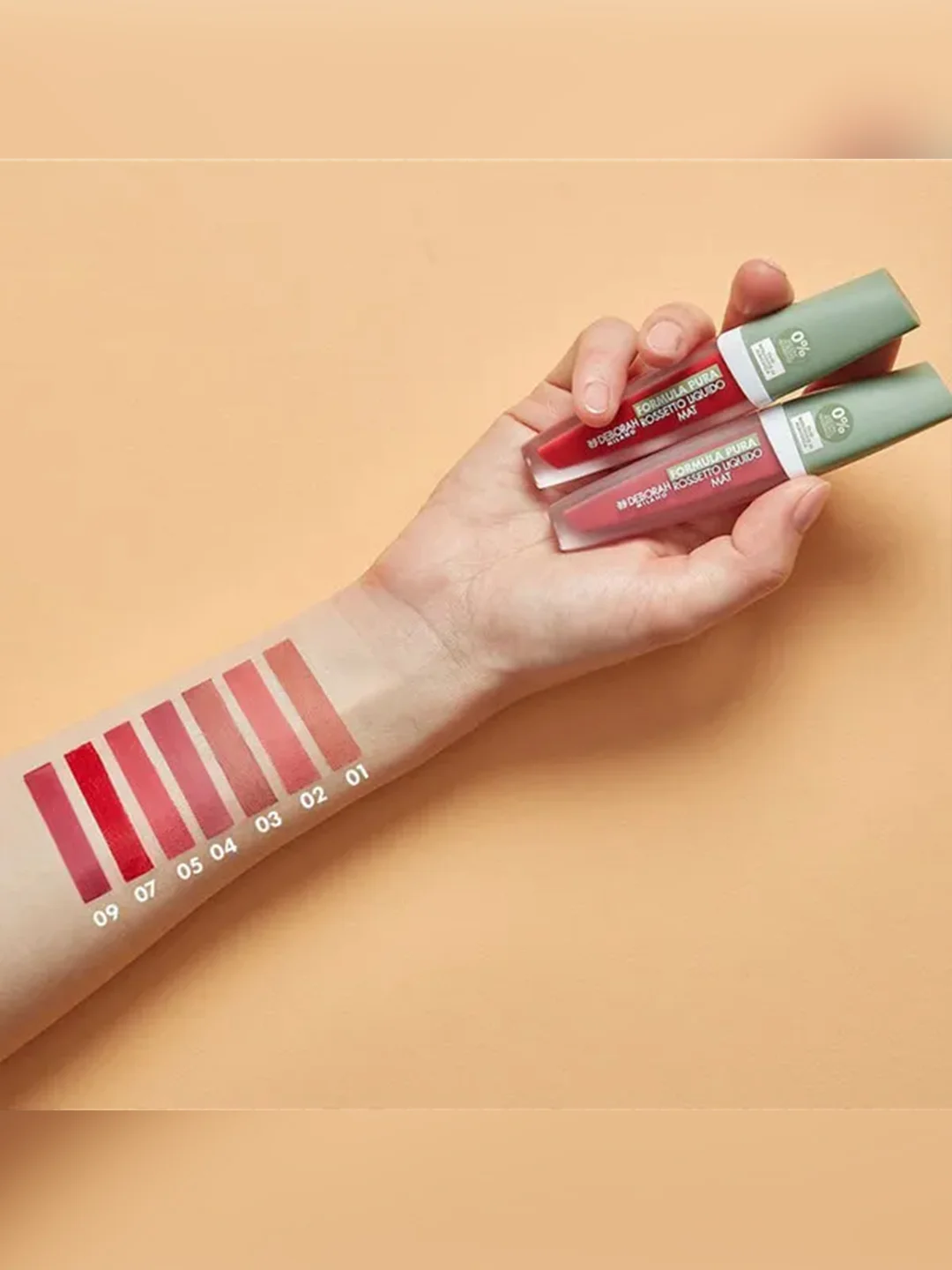 DEBORAH Помада матовая жидкая FORMULA PURA ROSSETTO LIQUIDO MAT тон 04