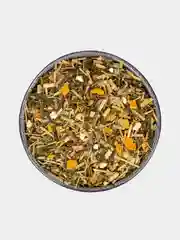 Чай листовой зеленый TEAON сенча "Лимонник" с лемонграссом,апельсином,мятой,имбирем, 50г