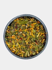 Травяной сбор TEAON "Спокойной ночи" с мятой,ромашкой,смородиной,ежевикой и каркаде 50г