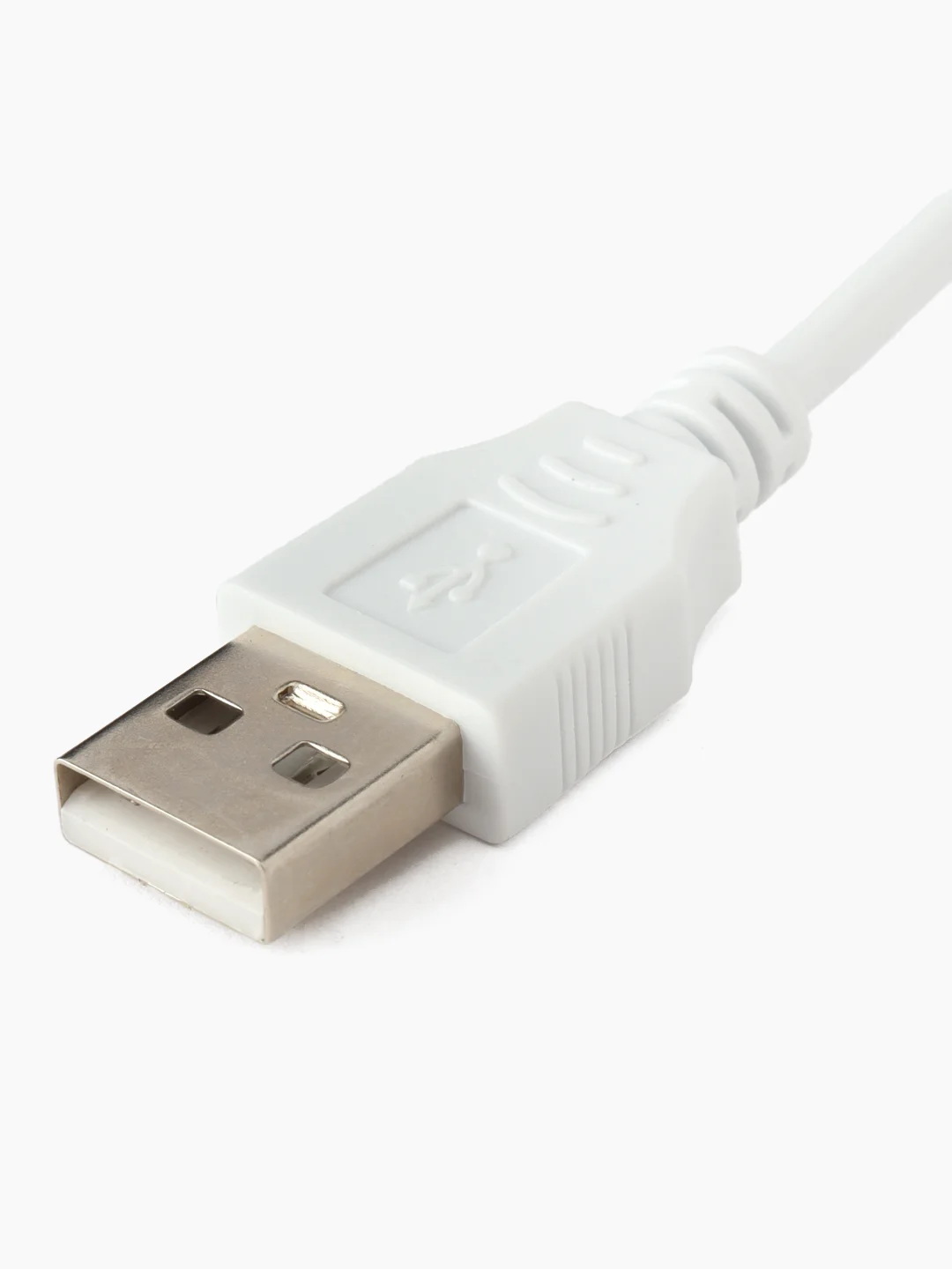 Белый разветвитель хаб Perfeo USB-HUB Perfeo 4 Port, (PF-H049)