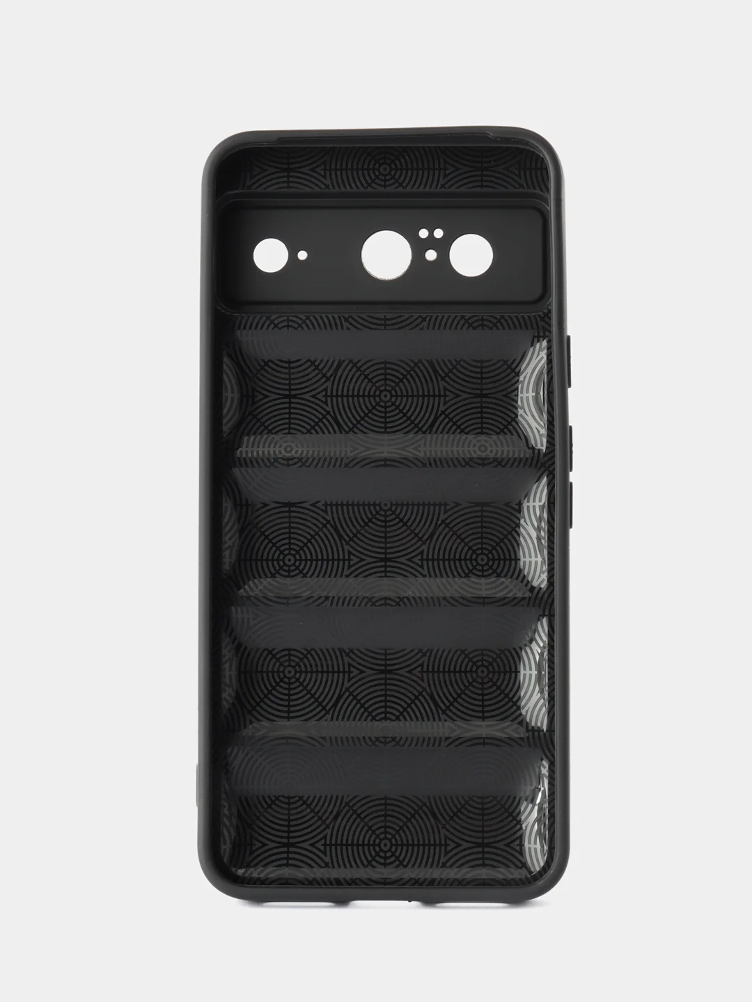 Черный чехол Google Pixel 8 (Гугл Пиксель 8) противоударный выпуклый