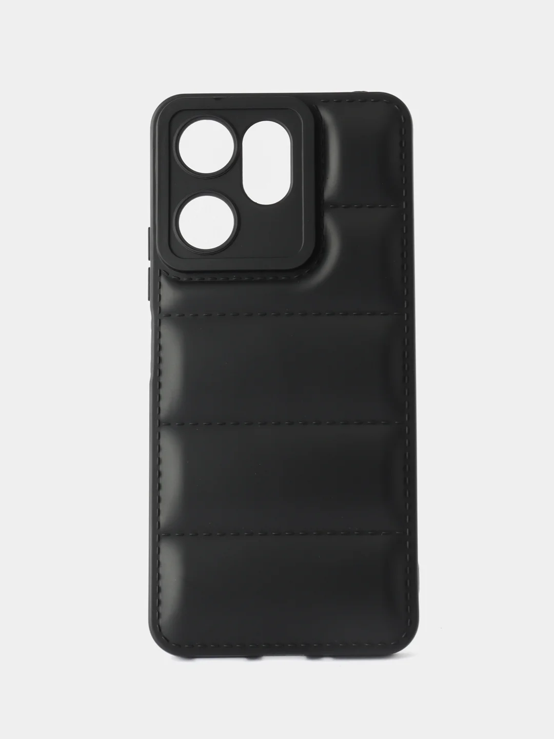 Черный чехол Xiaomi Redmi 13С / POCO C65 (Сяоми Редми 13С) противоударный выпуклый