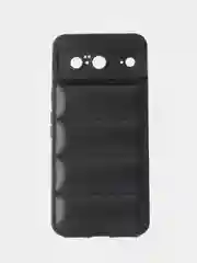 Черный чехол Google Pixel 8 (Гугл Пиксель 8) противоударный выпуклый