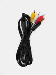 Шнур 3.5 шт 4C/3RCA 1.5м (длинный штекер) (5-038L 1.5) PREMIER распайка LVGR