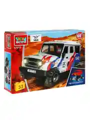 Конструктор Город мастеров "UAZ HUNTER Ралли", 33 детали