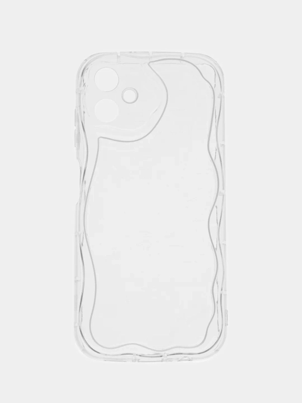 Чехол для Samsung Galaxy A06 (Самсунг Галакси A06), прозрачный противоударный