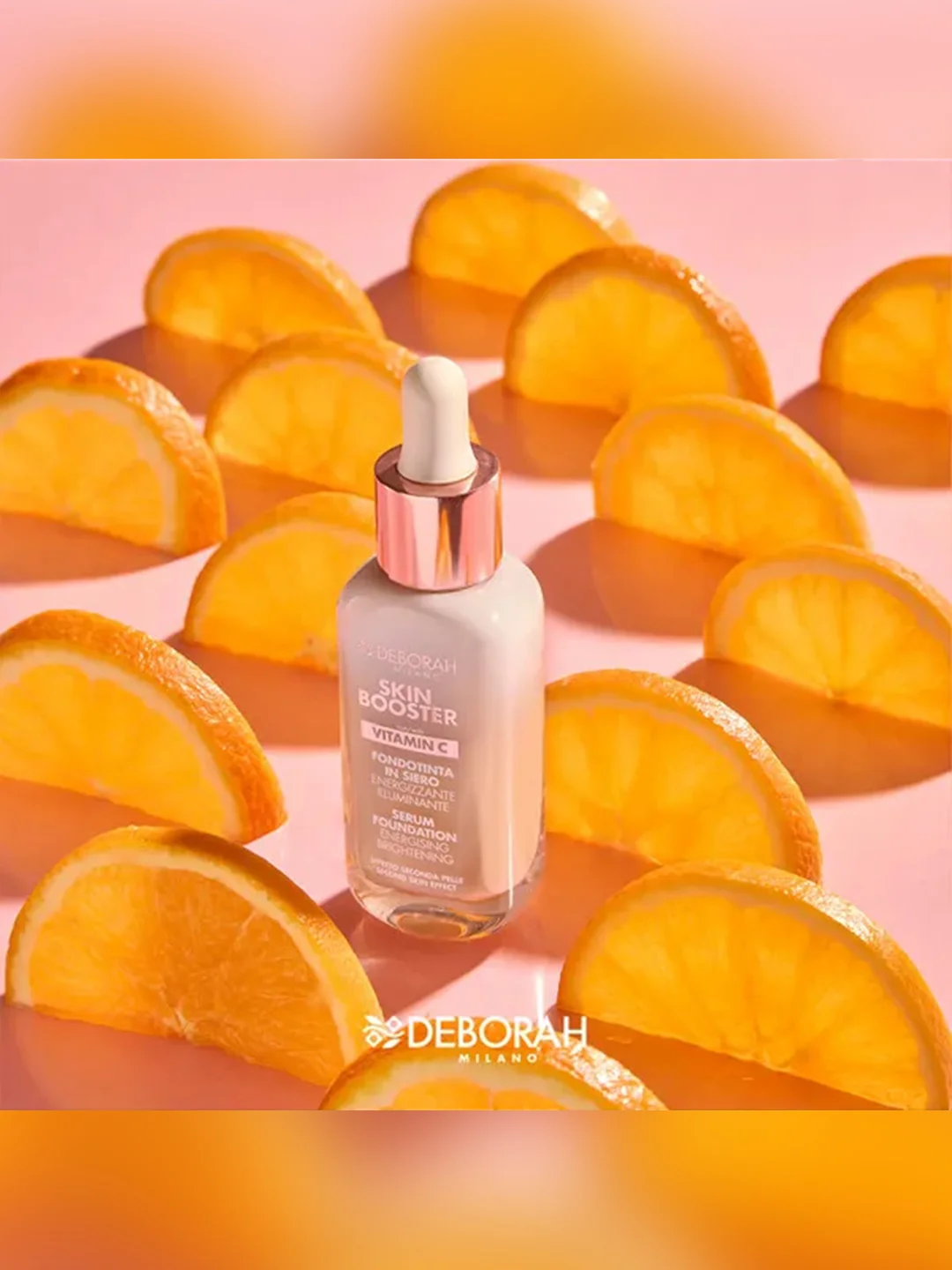 DEBORAH Тональная основа-сыворотка SKIN BOOSTER SERUM тон: 4 средний бежевый 30мл