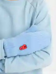 Варежки детские зимние двухслойные