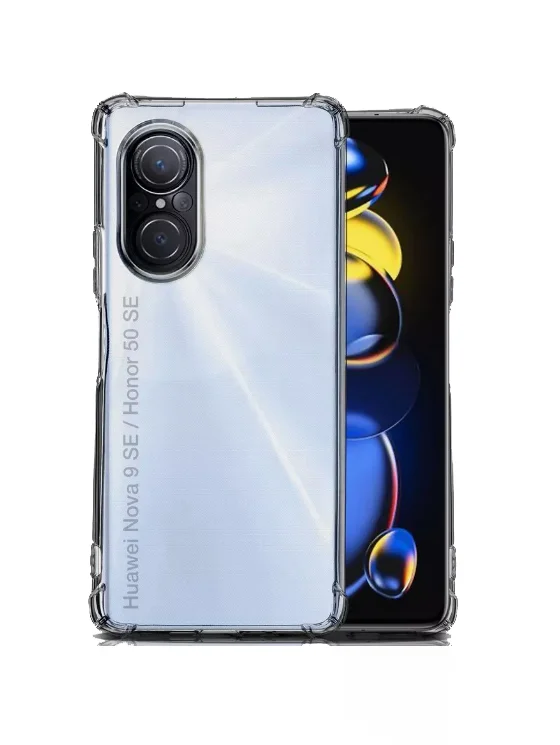 Чехол для Honor 50 SE / Huawei Nova 9 SE с усиленными углами и бортиком, силиконовый