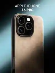 Люксовый чехол для Apple iPhone 16 Pro алькантара Rosco замшевый с силиконовой окантовкой