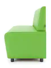 Салатовый диван MONOFIX "Бафф", эко кожа