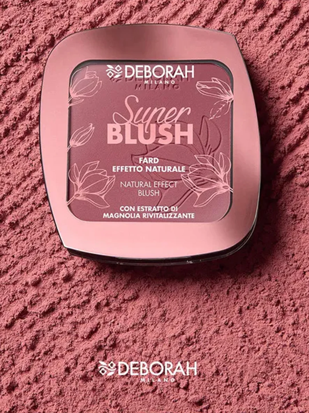 Deborah Румяна SUPER BLUSH тон: 01 Роза, 9г