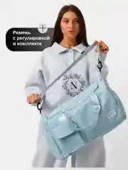 Голубой сумка дорожная, спортивная, для путешествий и спорта
