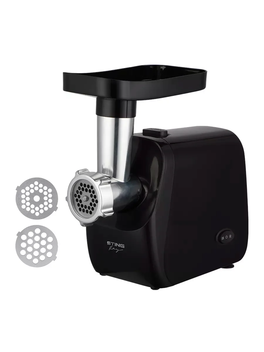 Черный мясорубка электрическая STINGRAY ST-MG2503A, 3500Вт, черный жемчуг