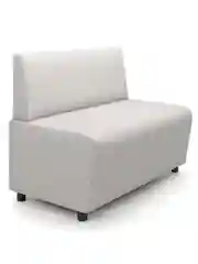 Белый диван MONOFIX "Бафф", эко кожа