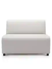 Белый диван MONOFIX "Бафф", эко кожа