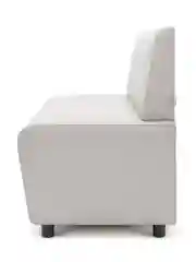 Белый диван MONOFIX "Бафф", эко кожа