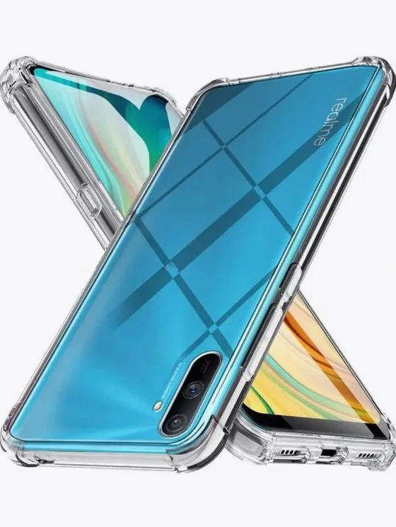 Чехол для Realme C3 / C3i, Реалми С3 / C3i, без отпечатка пальца, прозрачный