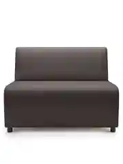Коричневый диван MONOFIX "Бафф", эко кожа
